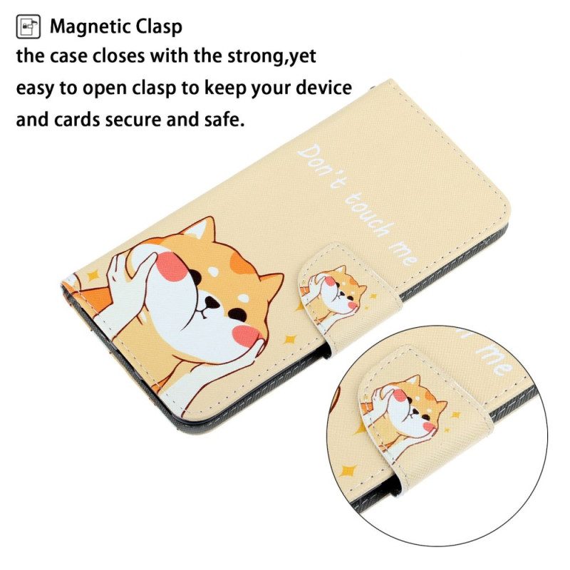 Läderfodral Samsung Galaxy A16 5g Telefonfodral Shiba Inu