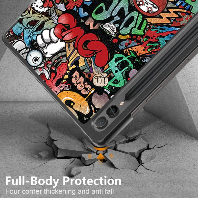 Samsung Galaxy Tab S9 Fe Plus Pretty Graffiti