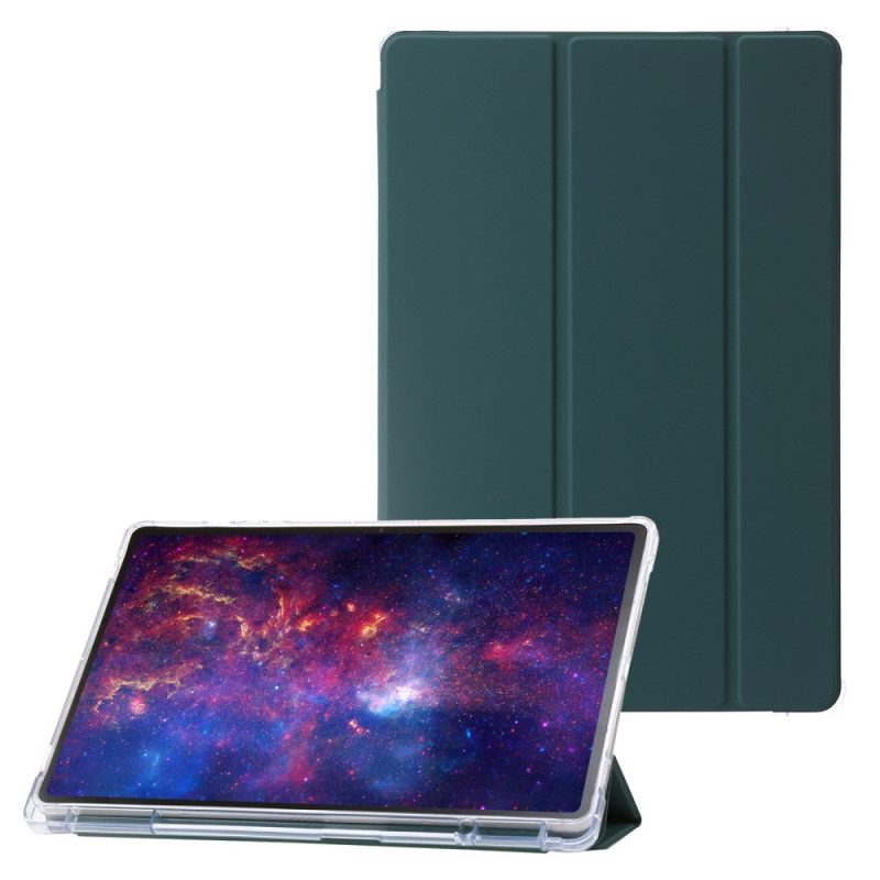 Samsung Galaxy Tab S9 Plus Tri-fold Transparent Baksida