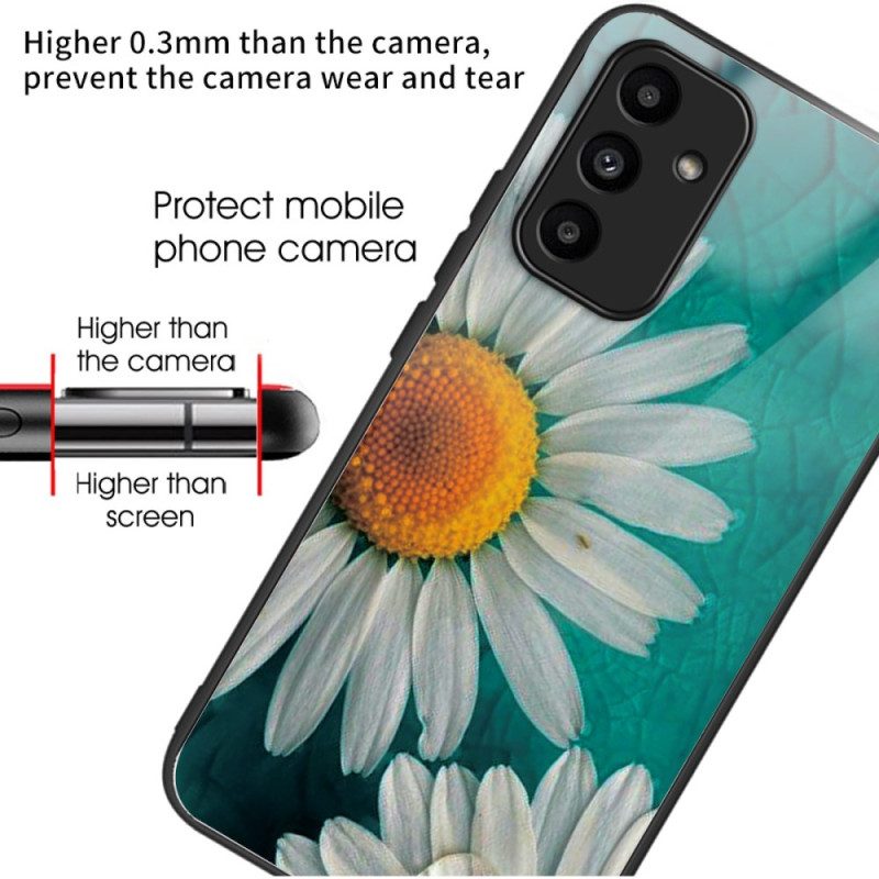 Skal För Samsung Galaxy A15 5g Marguerite Härdat Glas