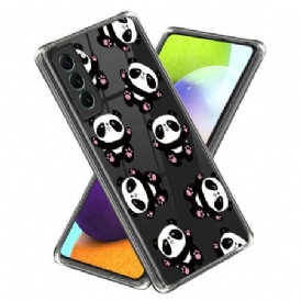 Skal För Samsung Galaxy S24 5g Transparent Panda