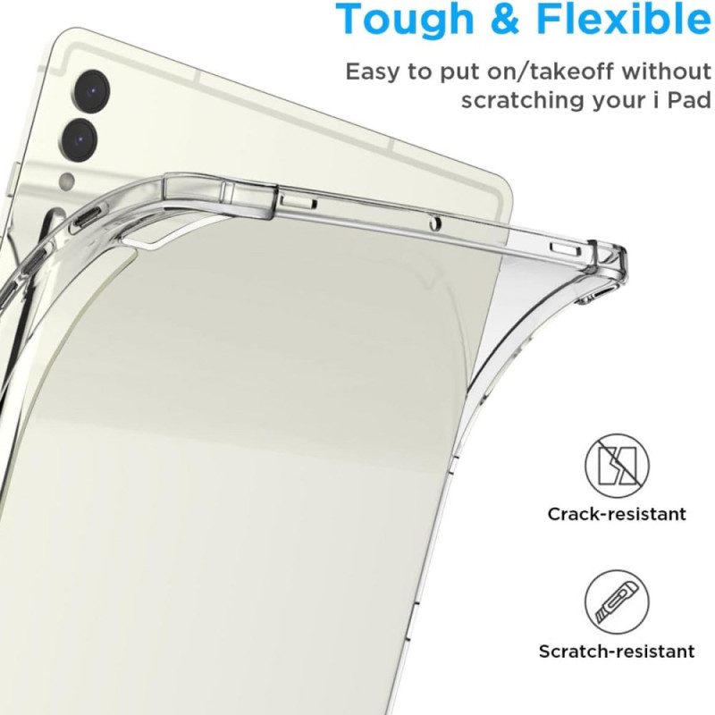 Skal För Samsung Galaxy Tab S9 Fe Plus Transparent Hd