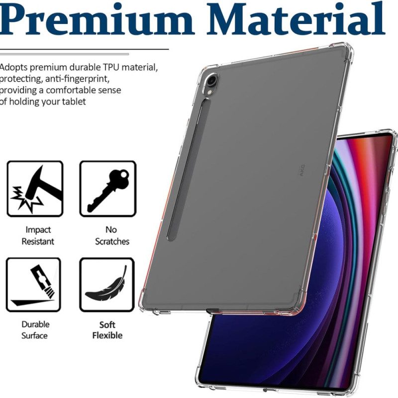 Skal För Samsung Galaxy Tab S9 Fe Transparent Hd