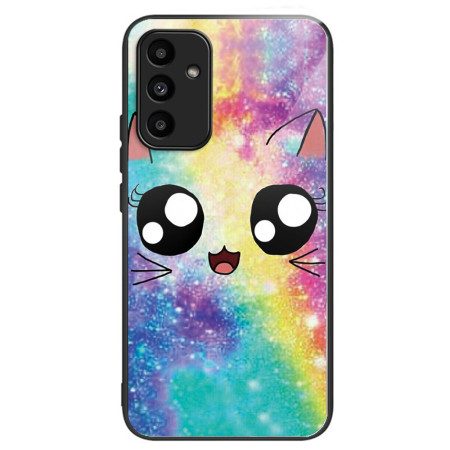 Skal Samsung Galaxy A15 Telefonfodral Galaxy Cat Härdat Glas