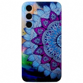 Skal Samsung Galaxy A16 5g Telefonfodral Mandala Blommönster