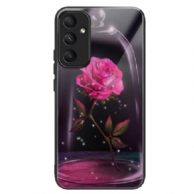 Skal Samsung Galaxy A55 5g Rosa Härdat Glas