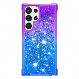 Skal Samsung Galaxy S24 Ultra 5g Telefonfodral Flytande Glitter