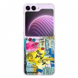 Skal Samsung Galaxy Z Flip 5 Transparent New York