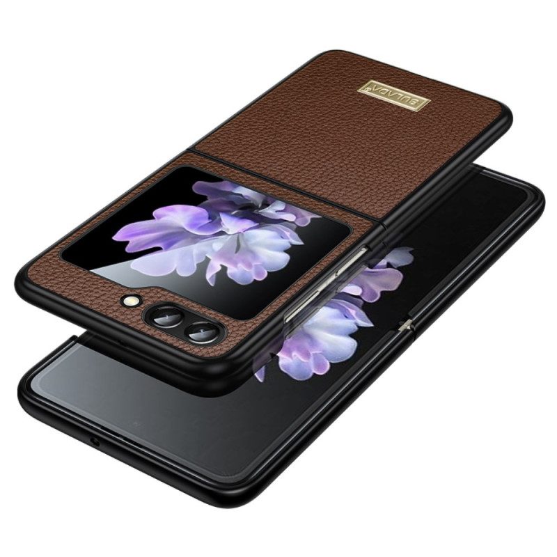 Skal Samsung Galaxy Z Flip 6 Litchi Texture Sulada