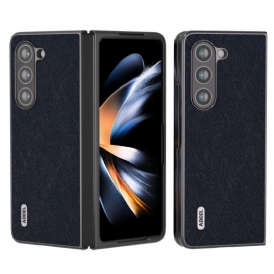 Skal Samsung Galaxy Z Fold 5 Telefonfodral Äkta Abeel Vävt Läder