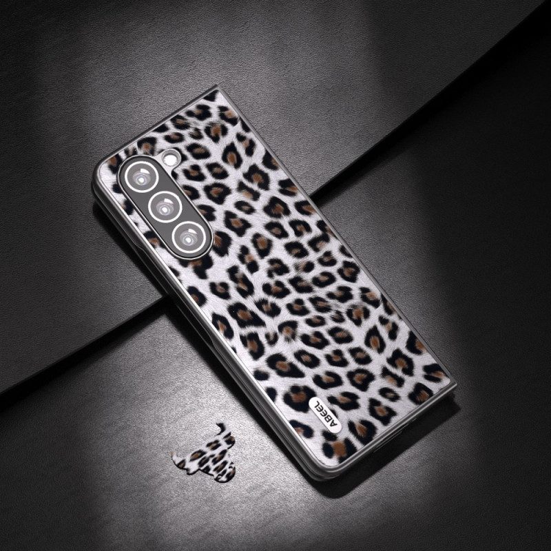 Skal Samsung Galaxy Z Fold 5 Telefonfodral Leopard Abeel