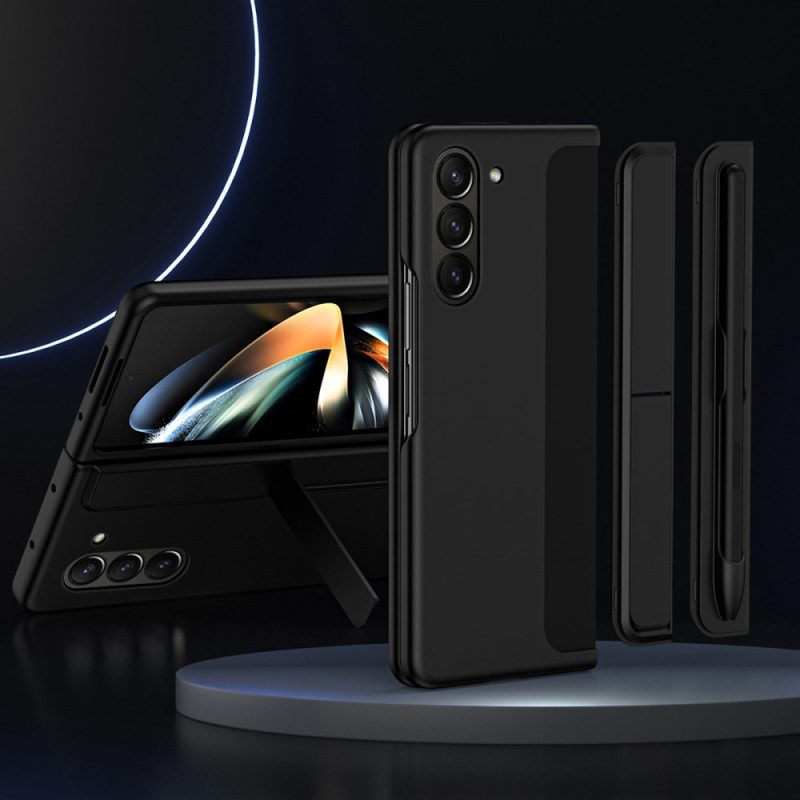 Skal Samsung Galaxy Z Fold 5 Telefonfodral Med Stativ Och Stylushållare