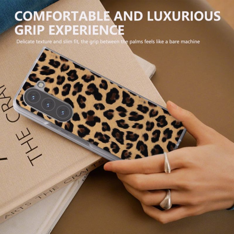 Skal Samsung Galaxy Z Fold 6 Leopardstil