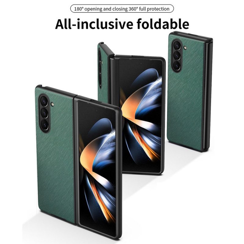 Skal Samsung Galaxy Z Fold 6 Telefonfodral Korsstruktur