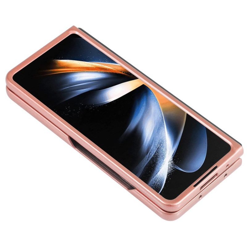 Skal Samsung Galaxy Z Fold 6 Telefonfodral Silikonram Och Plastbaksida