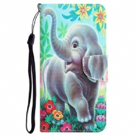 Skyddsfodral Samsung Galaxy S24 Plus 5g Elefant Med Rem