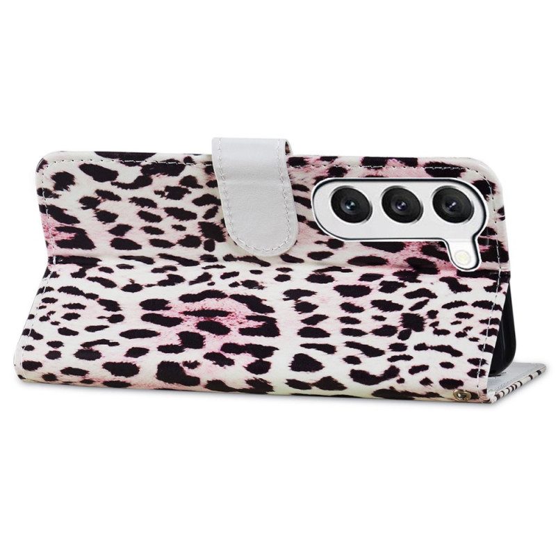 Skyddsfodral Samsung Galaxy S24 Plus 5g Leopardeffektrem