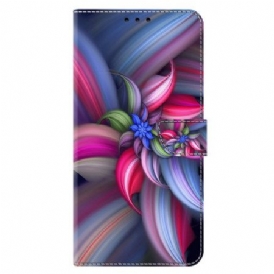 Fodral För Xiaomi 14 Färgglada Blommor