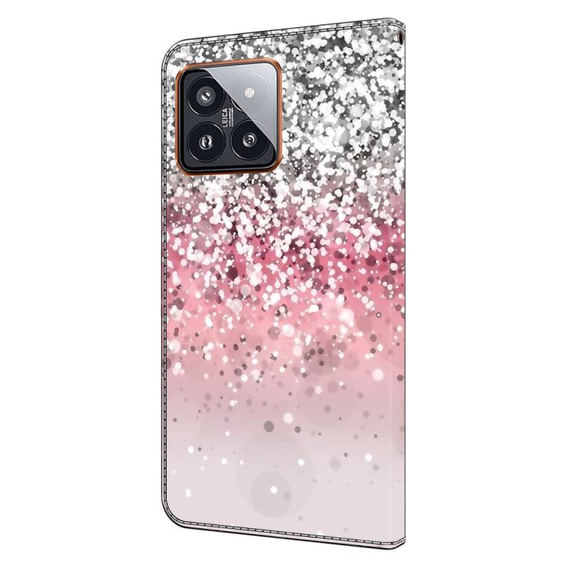 Fodral För Xiaomi 14 Pro Gradient Glitter