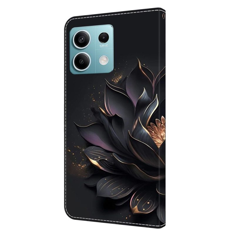 Fodral För Xiaomi Redmi Note 13 5g Lila Lotus