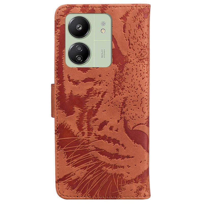 Fodral Poco C65 Tiger Footprint