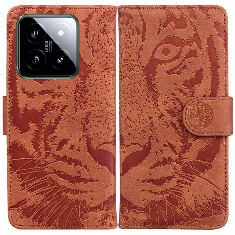 Fodral Xiaomi 14 Tiger Footprint