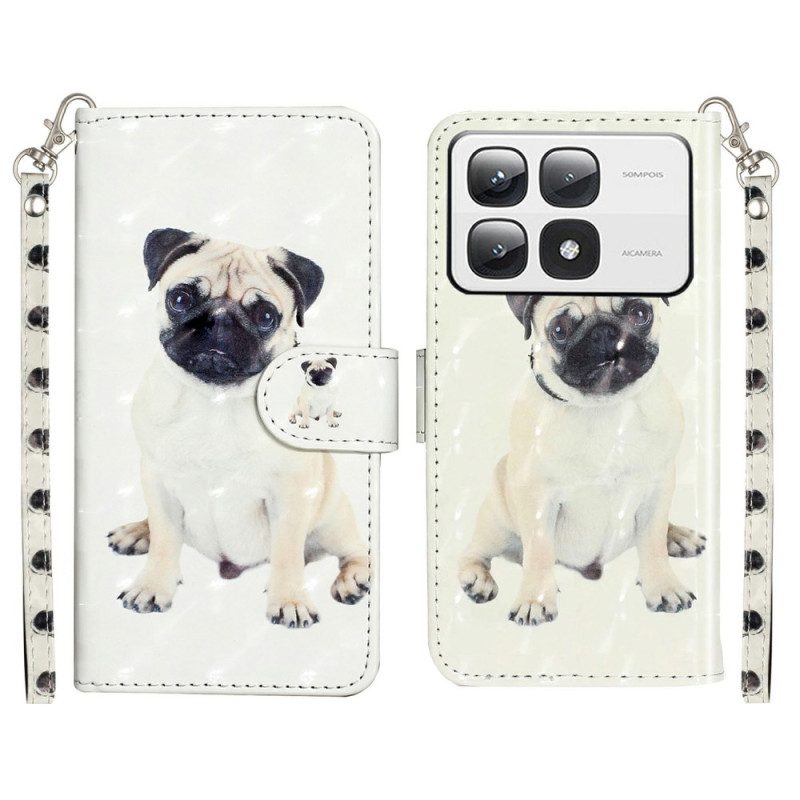 Fodral Xiaomi 14t Pro Lanyard Dog