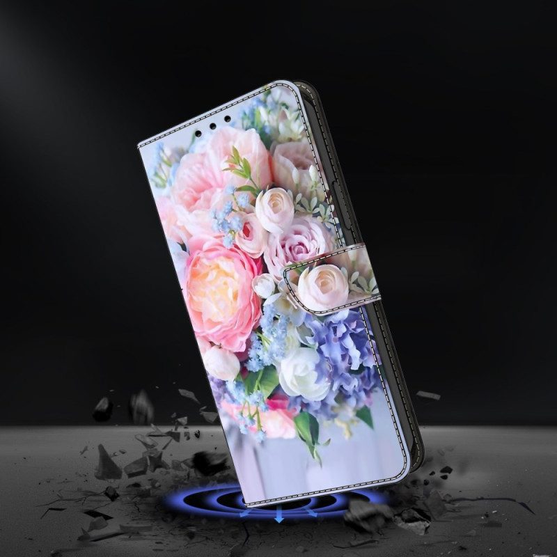 Fodral Xiaomi Redmi Note 13 5g Pastellblommor