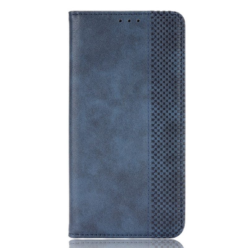 Folio-fodral För Xiaomi Redmi Note 13 4g Vintage Konstläder