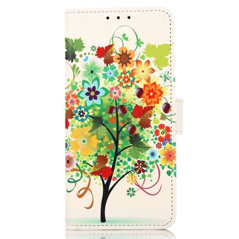 Folio-fodral Xiaomi 13 Lite Blommande Träd