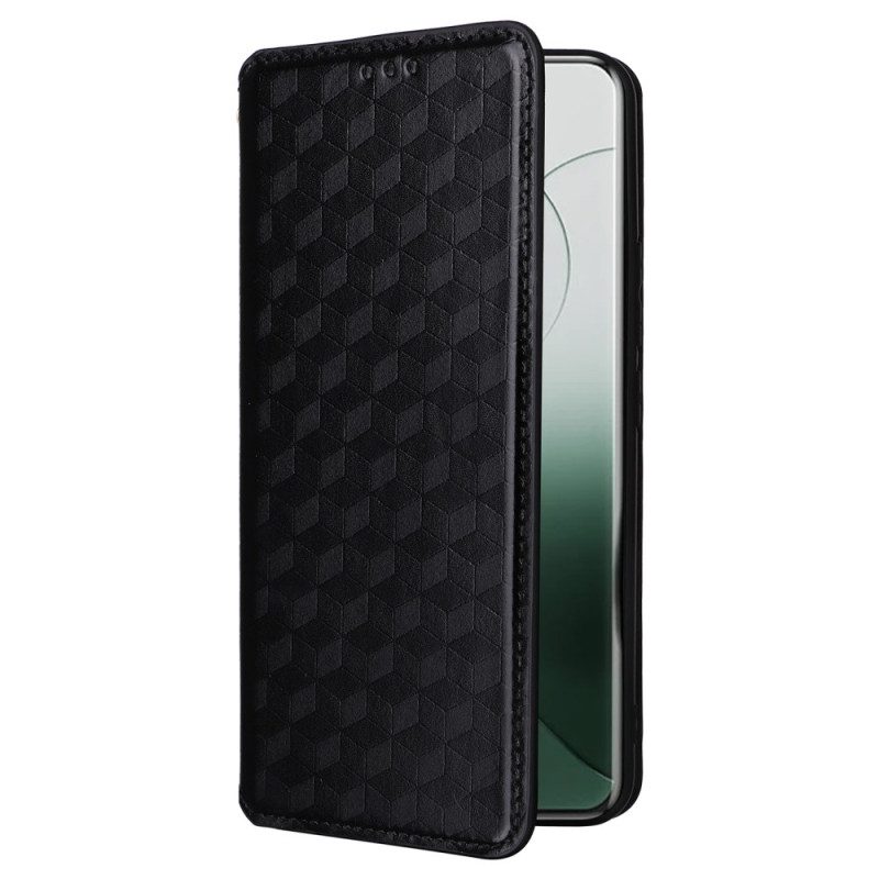 Folio-fodral Xiaomi 14 Pro 3d-kuber