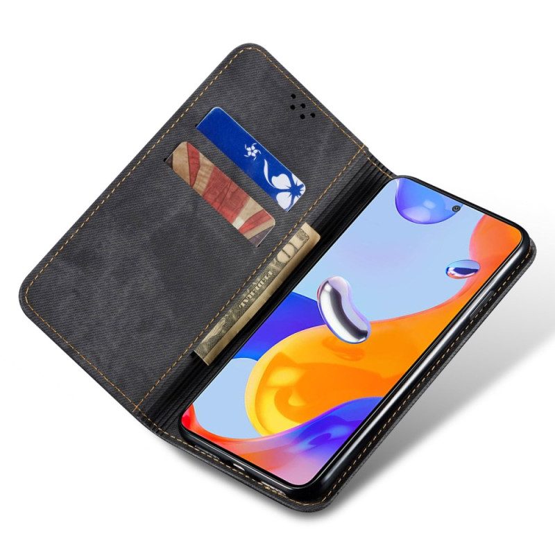 Folio-fodral Xiaomi Redmi Note 13 4g Jeanstyg