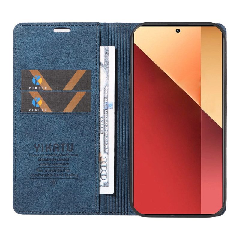 Folio-fodral Xiaomi Redmi Note 13 Pro 4g Yikatu