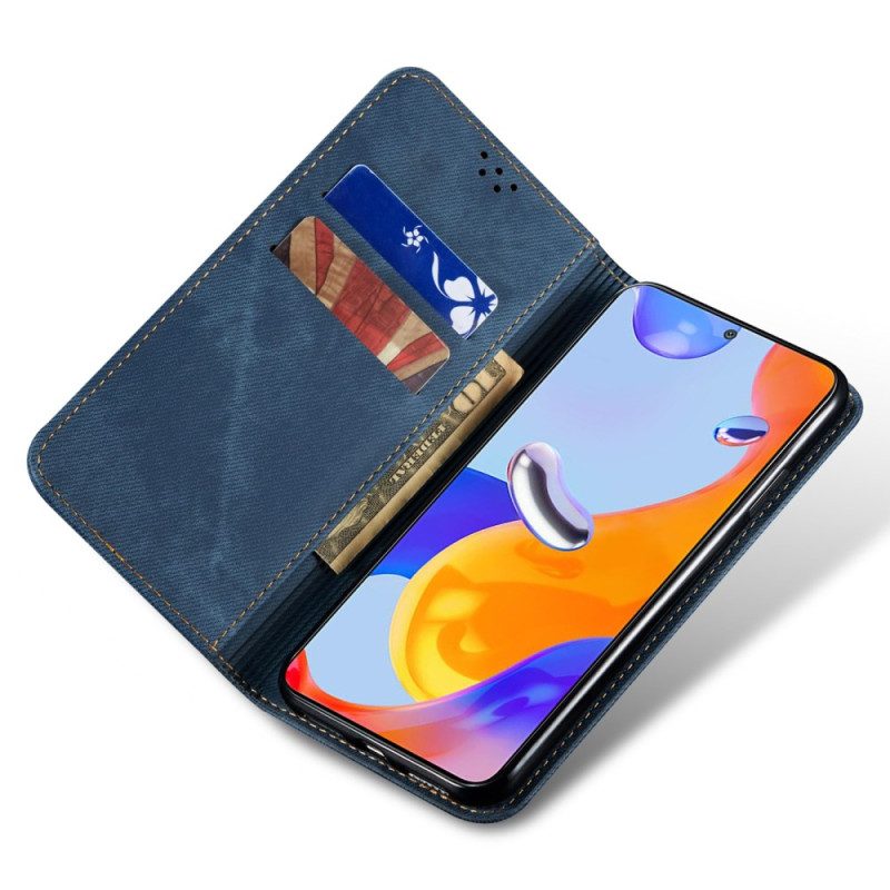 Folio-fodral Xiaomi Redmi Note 13 Pro 5g Jeanstyg