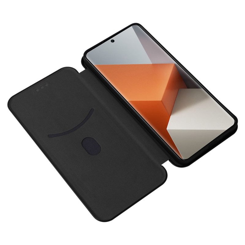 Folio-fodral Xiaomi Redmi Note 13 Pro Plus 5g Kolfiber