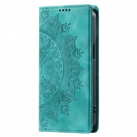 Folio-fodral Xiaomi Redmi Note 13 Pro Plus 5g Telefonfodral Mandala Mockaeffekt