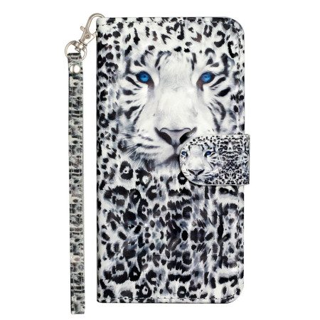 Läderfodral Xiaomi 14t Pro Telefonfodral Leopardmönster Med Rem