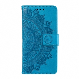 Läderfodral Xiaomi Redmi Note 13 5g Telefonfodral Mandala Sön