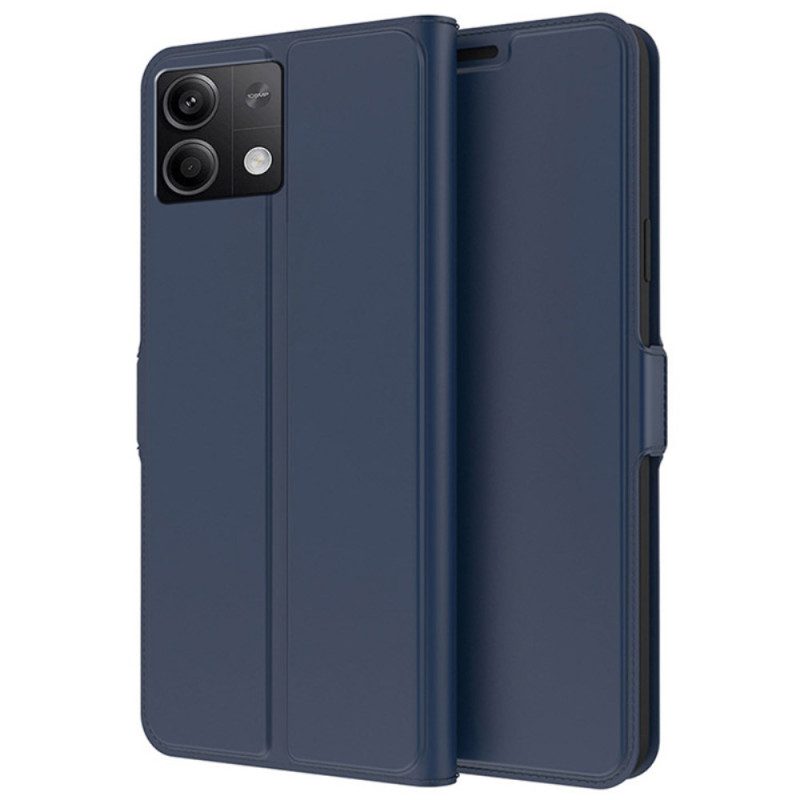 Läderfodral Xiaomi Redmi Note 13 5g Telefonfodral Ultrafin