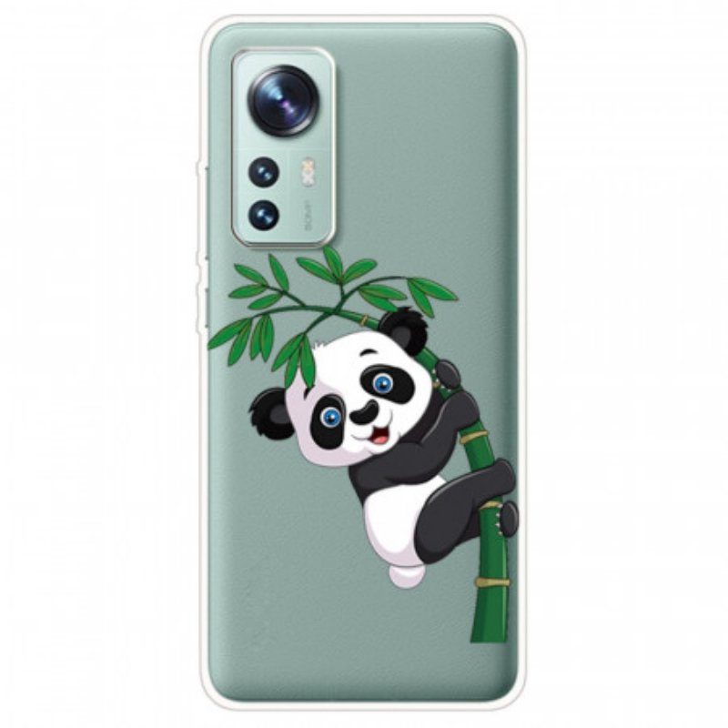 Mobilskal Xiaomi 12 / 12X Panda På Bambu