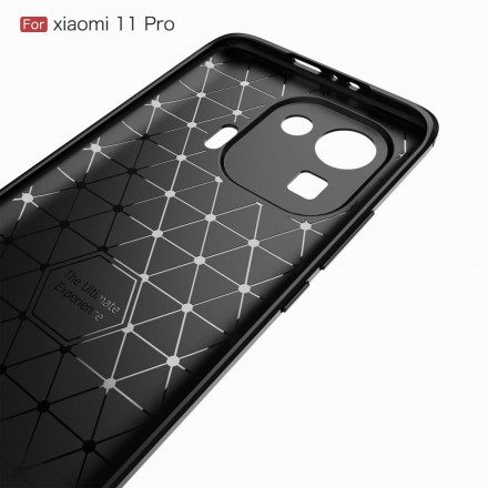 Skal För Xiaomi Mi 11 Pro Borstad Kolfiber