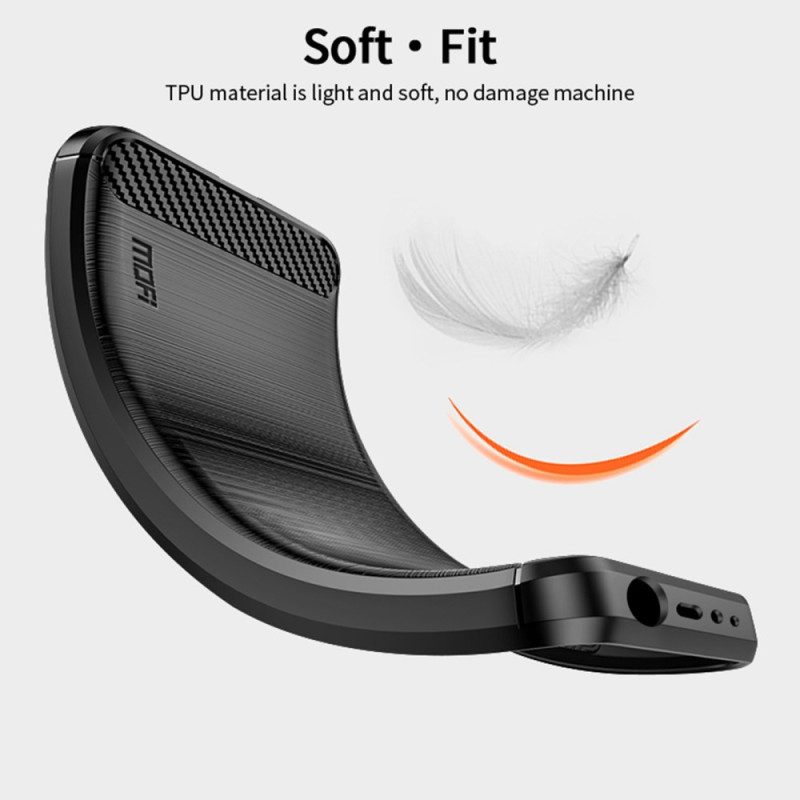 Skal För Xiaomi Redmi Note 13 4g Mofi Borstad Kolfiber