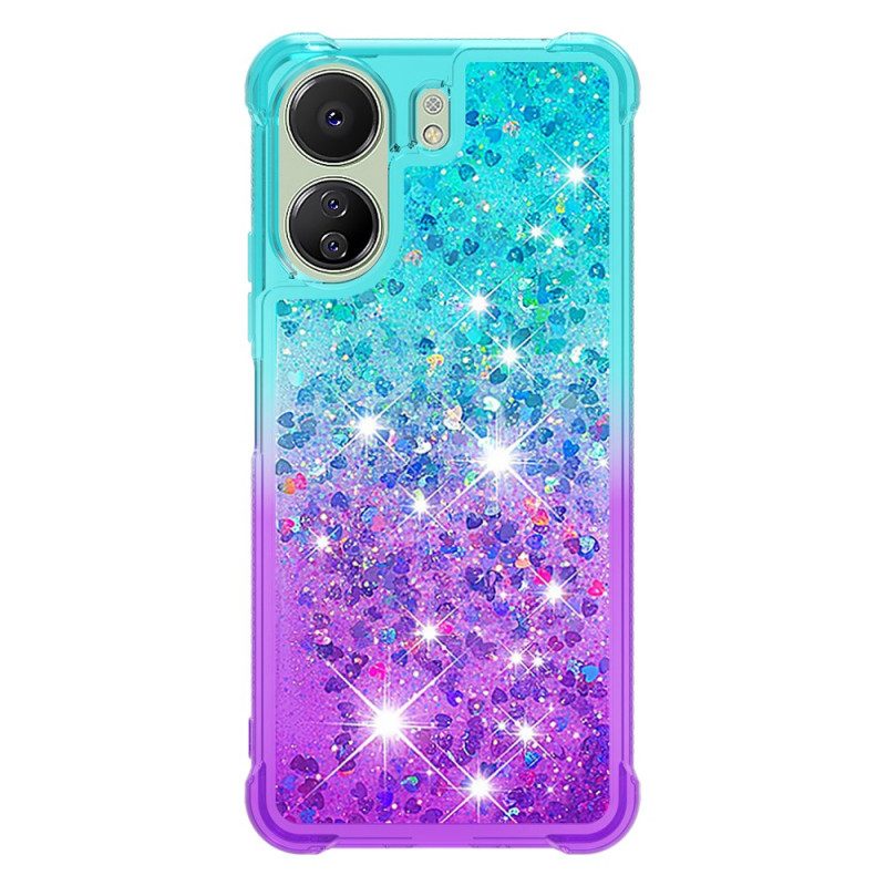 Skal Poco C65 Gradient Glitter