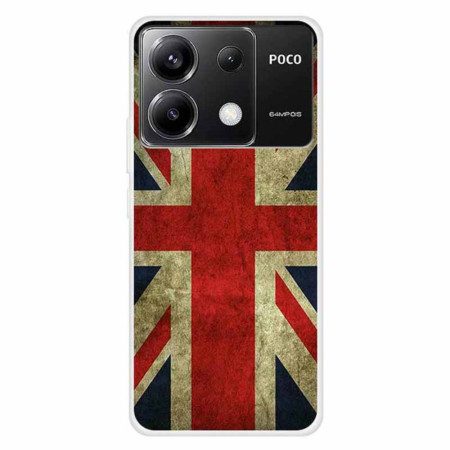 Skal Poco X6 5g Telefonfodral Storbritanniens Flagga