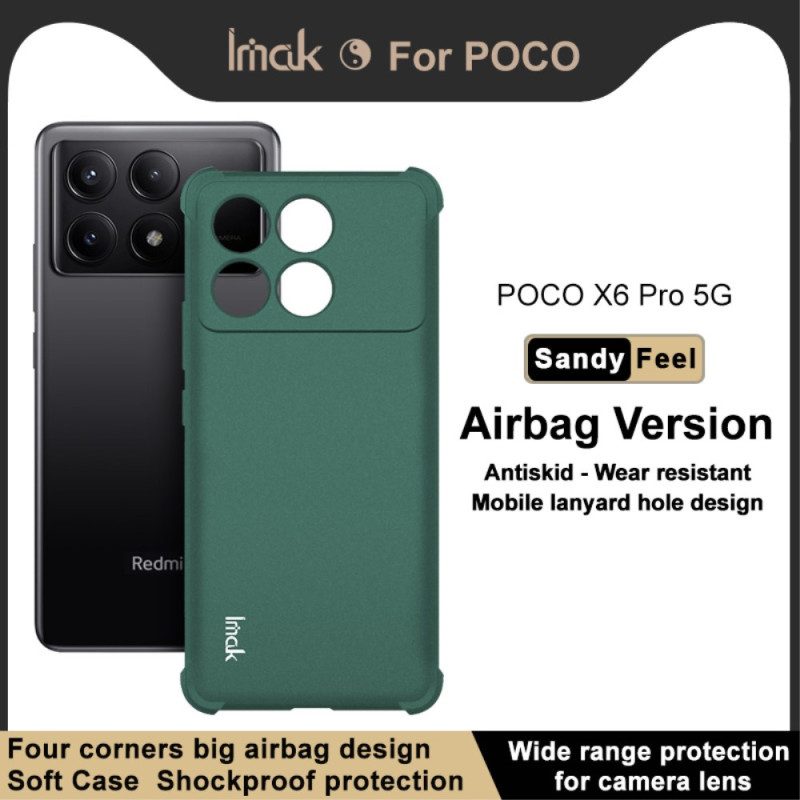 Skal Poco X6 Pro 5g Telefonfodral Imak Krockkuddar