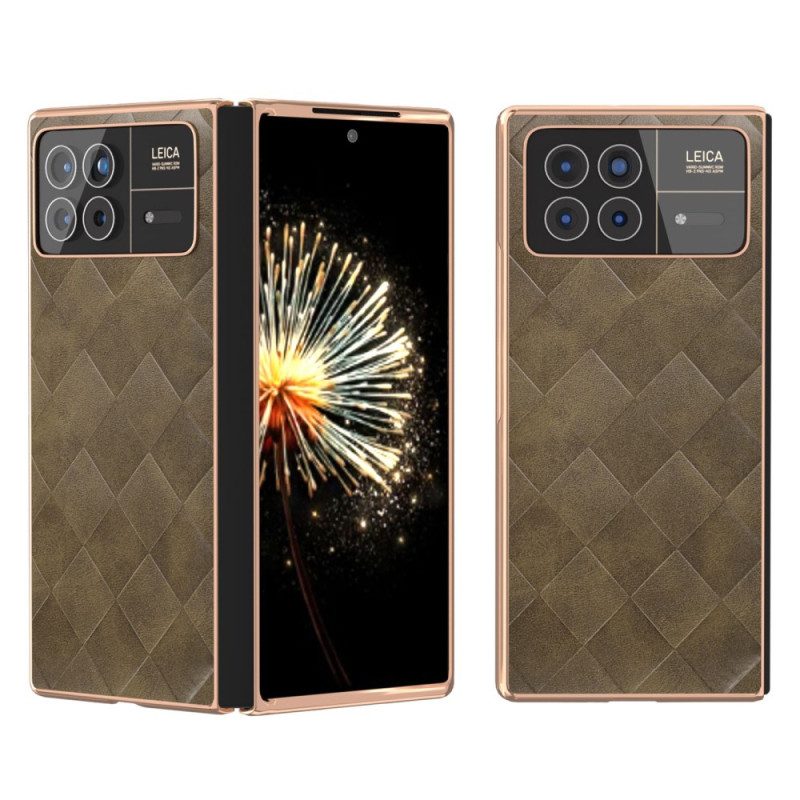 Skal Xiaomi Mix Fold 3 Telefonfodral Vävt Mönster