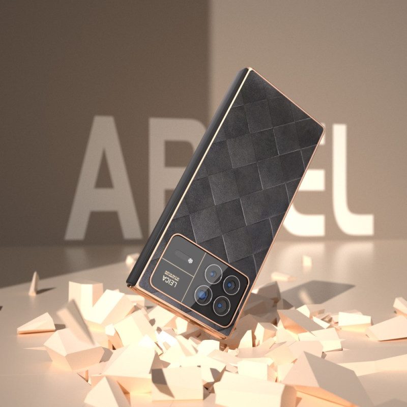 Skal Xiaomi Mix Fold 3 Telefonfodral Vävt Mönster