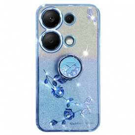 Skal Xiaomi Redmi Note 13 5g Kadem Glitter Och Rhinestone Support