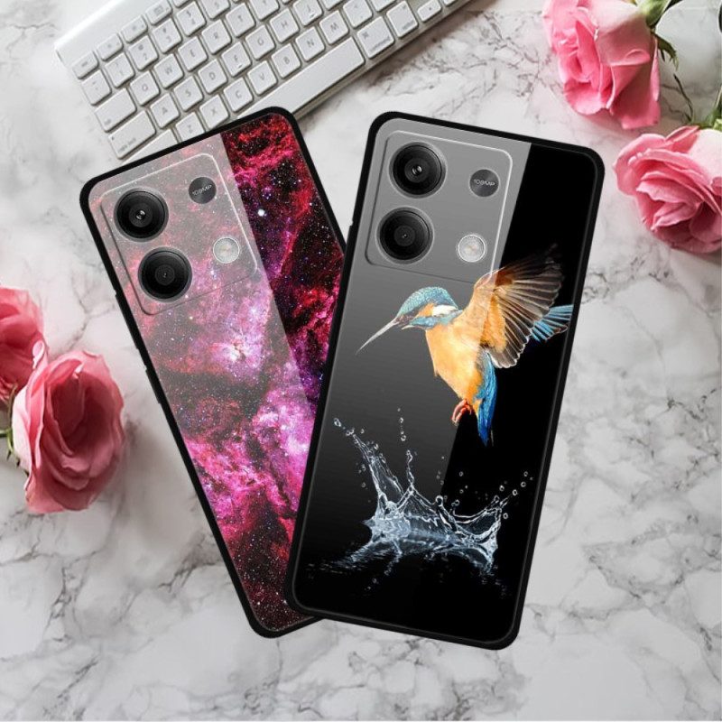 Skal Xiaomi Redmi Note 13 5g Telefonfodral Blommor I Härdat Glas