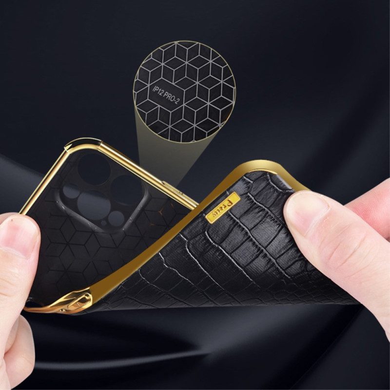 Skal Xiaomi Redmi Note 13 5g Telefonfodral Crocodile Style Ring-holder